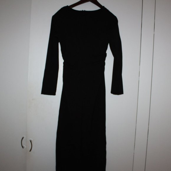 Zara Black Midi Dress - Picture 5 of 9